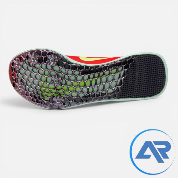 Nike Triple Jump Elite 3  Men\'s Size 12 Crimson Lime Spikes HV6425-600